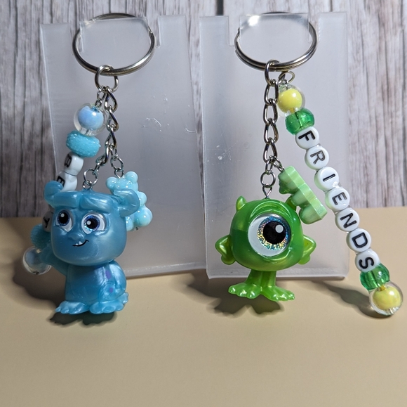 Mike & Sully Best Friend Keychains - Picture 4 of 8
